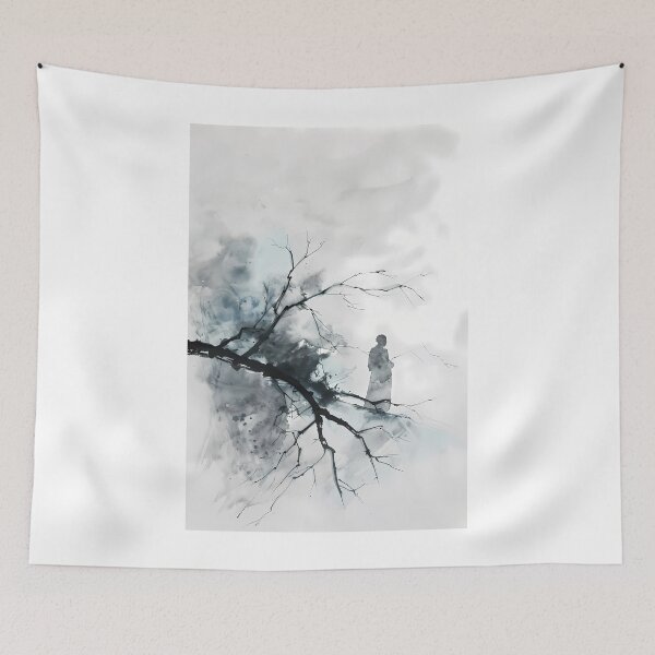 Item preview, Minimalist watercolor designed and sold by MidArtForge.