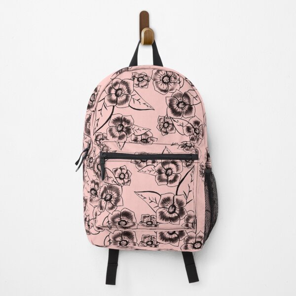 Item preview, Simple Black Vintage MSM Floral Pattern  designed and sold by scoobydanks.