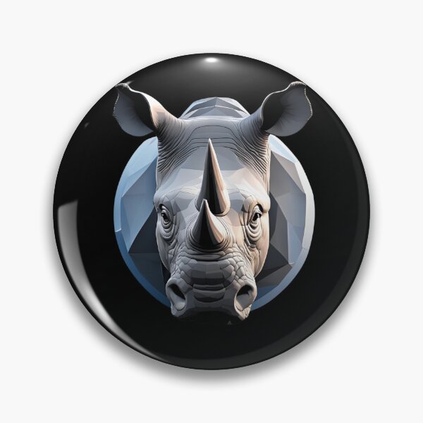 Item preview, Rhinoceros Wild Nature Power and Strength designed and sold by Aquillashop.