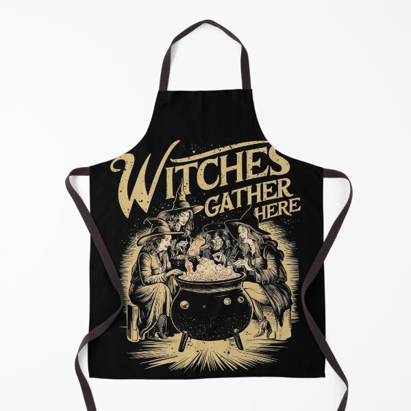 Item preview, Funny Halloween Witches Gather Here Mystical Apparel Outfit designed and sold by Kuki-shop.
