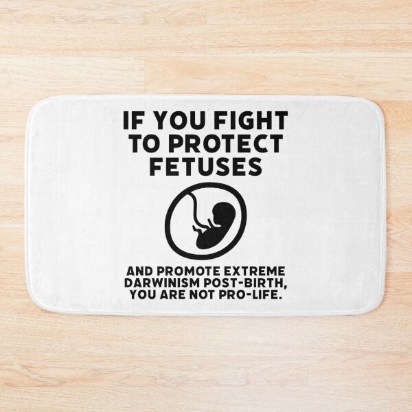 Item preview, Promoting post-birth Darwinism is not pro-life designed and sold by Rachel the Artist .