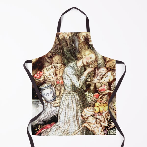 Item preview, The Goblin Market - Frontispiece - Arthur Rackham designed and sold by forgottenbeauty.