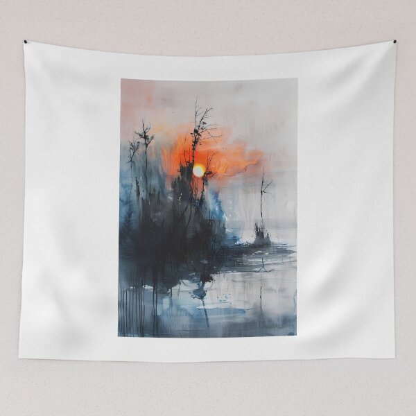 Item preview, Minimalist watercolor designed and sold by MidArtForge.
