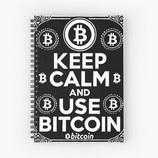 Item preview, Mantenga la calma y utilice el diseño criptográfico Bitcoin BTC designed and sold by NoCompetition.