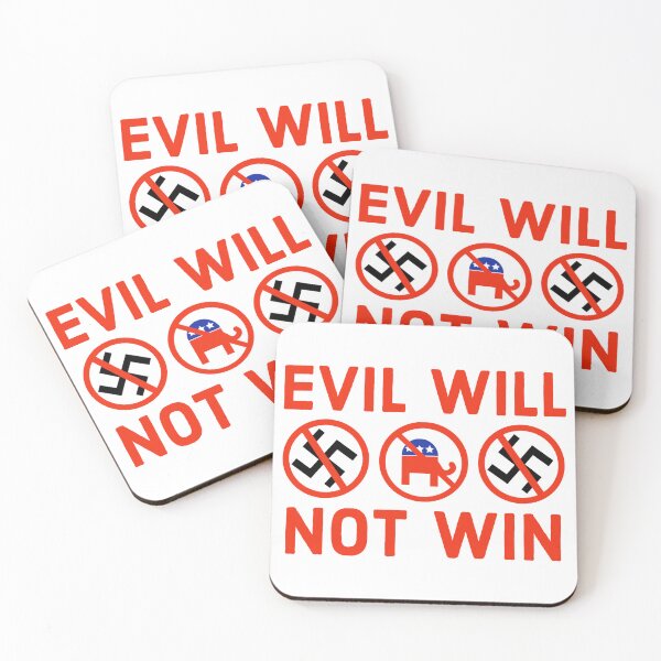 Item preview, Evil will not win.  designed and sold by Rachel the Artist .