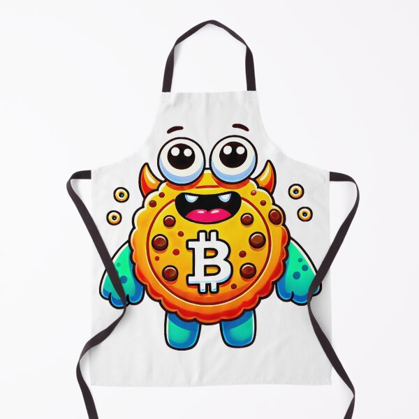 Item preview, Funny Bitcoin Cookie Monster BTC Crypto Design designed and sold by NoCompetition.