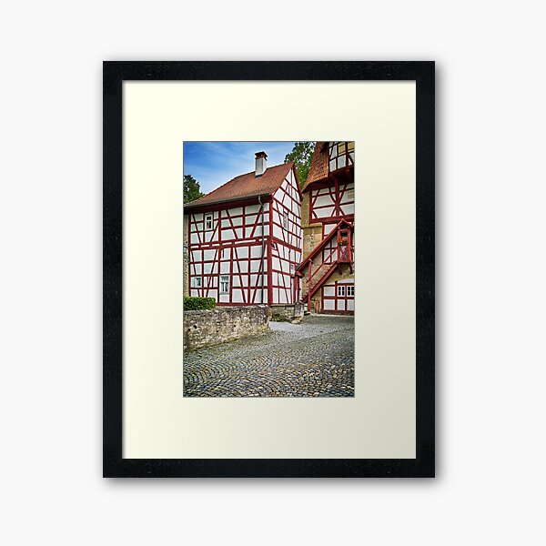 Item preview, Half-timbering at the Rödelseer Tor in Iphofen designed and sold by MICHAEL KNIERIEME - PHOTOGRAPHY.