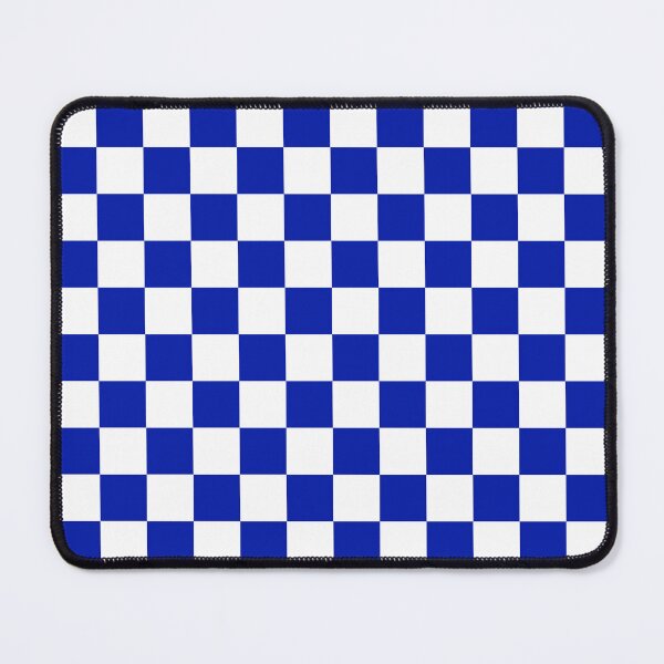 Item preview, Blue White Checker Pattern designed and sold by PatternTitan.