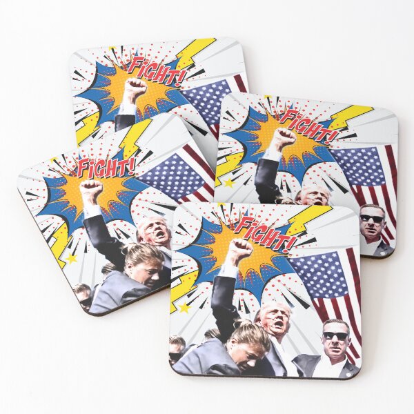 Item preview, Donald Trump after an assassination attempt (Fight!) designed and sold by Lefteris Betsis.