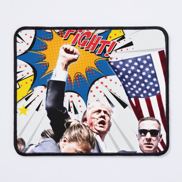 Item preview, Donald Trump after an assassination attempt (Fight!) designed and sold by Lefteris Betsis.