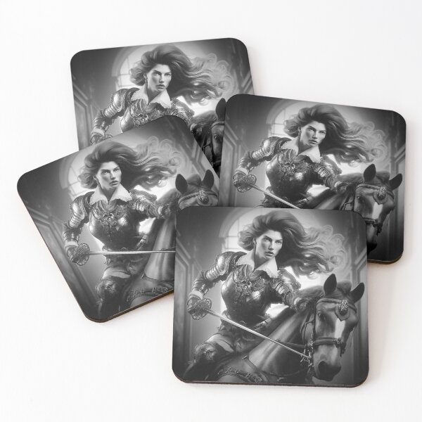 Item preview, Title: Monochrome Valkyrie's Charge - Ghost Archer Illusions designed and sold by Ghost Archer Illusions.