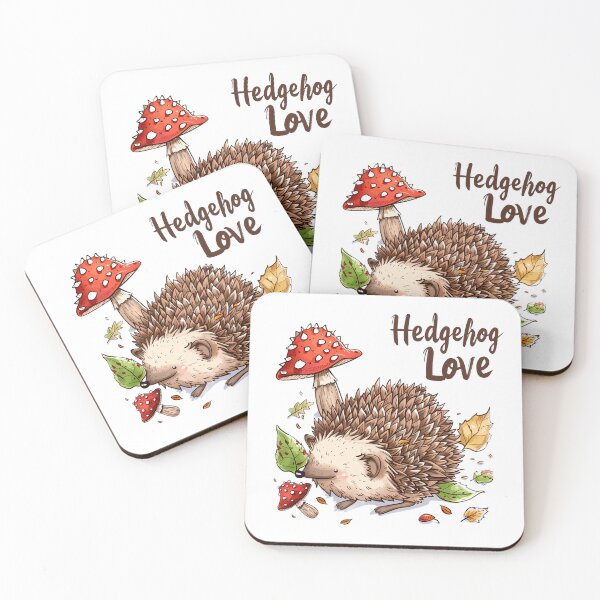 Item preview, Hedgehog Love - Adorable Woodland Creature designed and sold by kjon88.