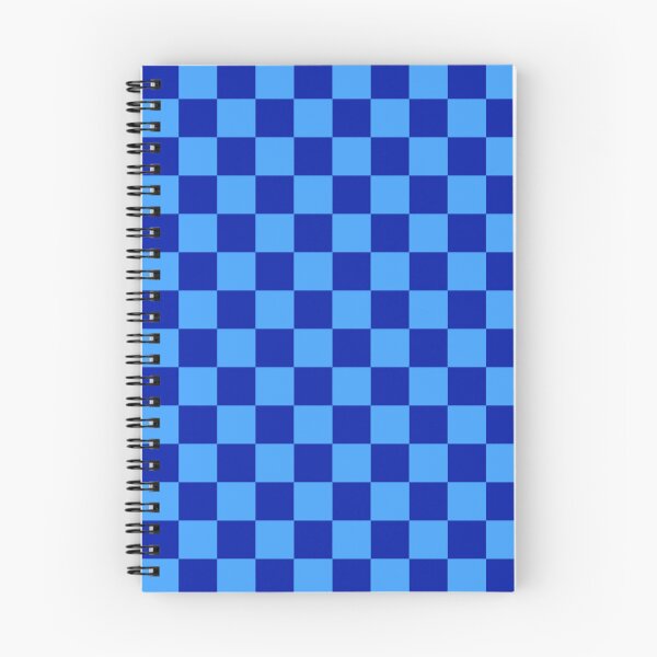 Item preview, Blue And Darker Blue Checker Pattern  designed and sold by PatternTitan.