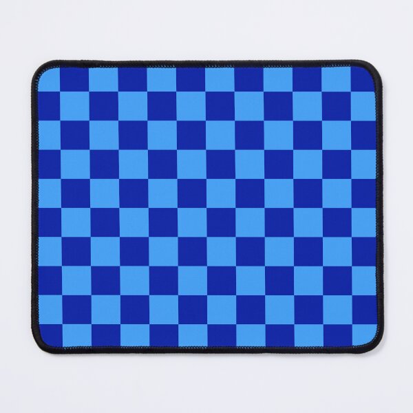 Item preview, Blue And Darker Blue Checker Pattern designed and sold by PatternTitan.