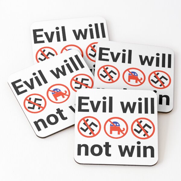 Item preview, Evil will not win.  designed and sold by Rachel the Artist .