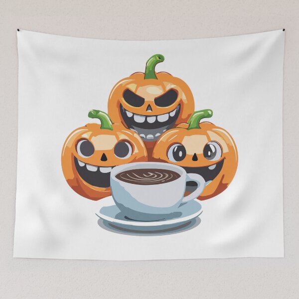 Item preview, On Halloween, let's treat ourselves with a coffee designed and sold by Marcu Ioachim.