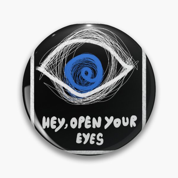 Item preview, hey, open your eyes designed and sold by azet-art.