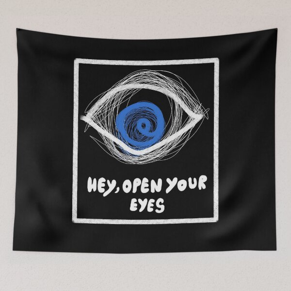 Item preview, hey, open your eyes designed and sold by azet-art.