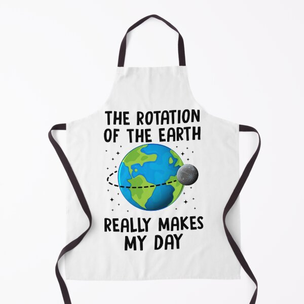 Item preview, Rotation of the Earth Makes My Day designed and sold by ScienceCorner.