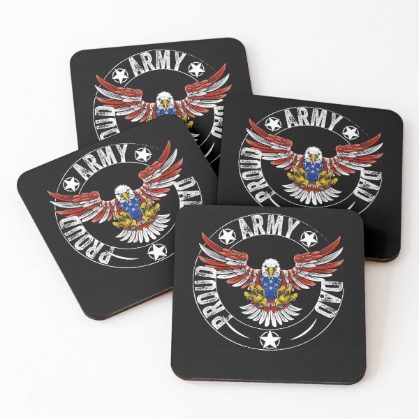 Item preview, Proud Army Dad Patriotic Eagle Usa Flag  designed and sold by Smix Pixels.