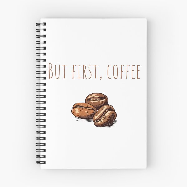 Item preview, But First, Coffee - Coffee Beans Illustration designed and sold by Creastore.