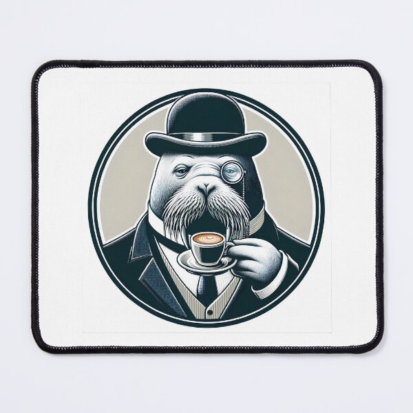 Item preview, A Walrus and a Gentlemen designed and sold by Hugmungus.