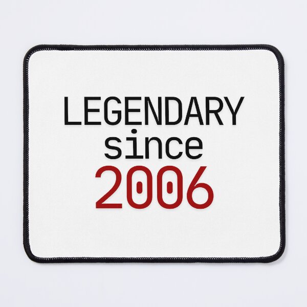 Item preview, Legendary since 2006 black and red designed and sold by Weknes.