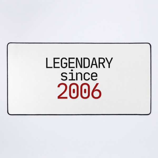 Item preview, Legendary since 2006 black and red designed and sold by Weknes.