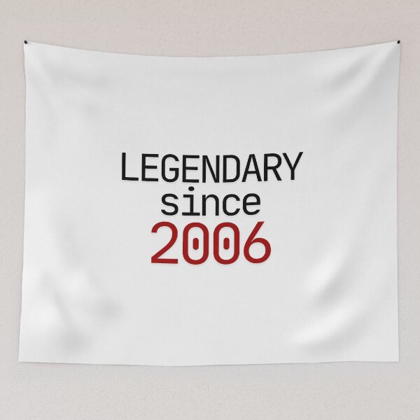 Item preview, Legendary since 2006 black and red designed and sold by Weknes.