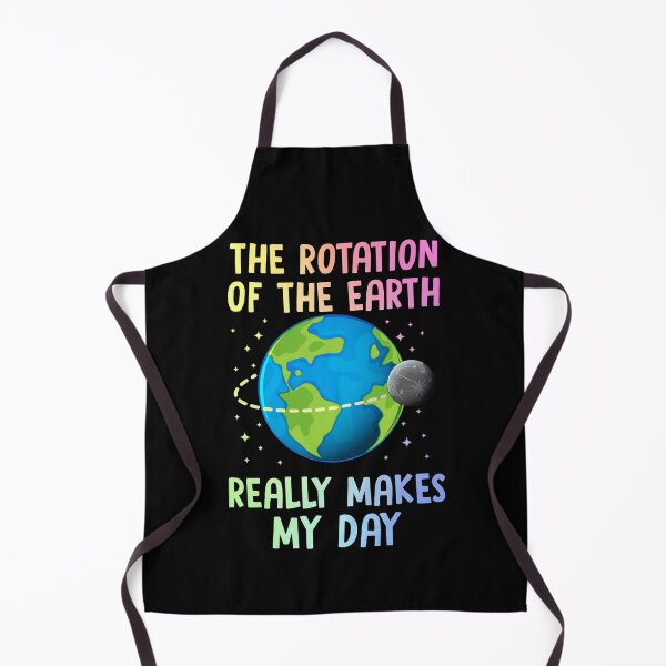 Item preview, Rotation of the Earth Makes My Day designed and sold by ScienceCorner.