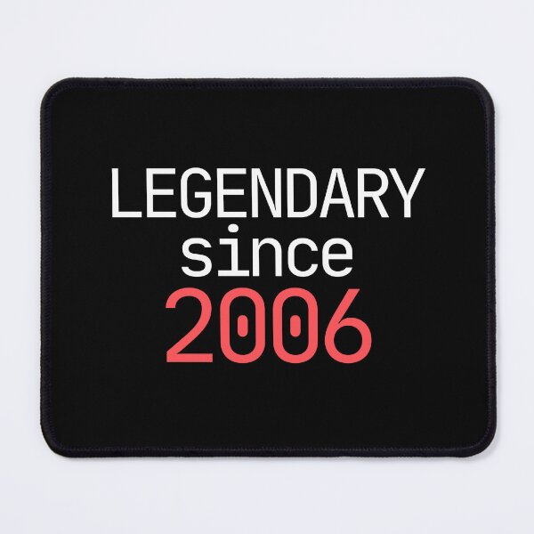 Item preview, Legendary since 2006 red and white designed and sold by Weknes.