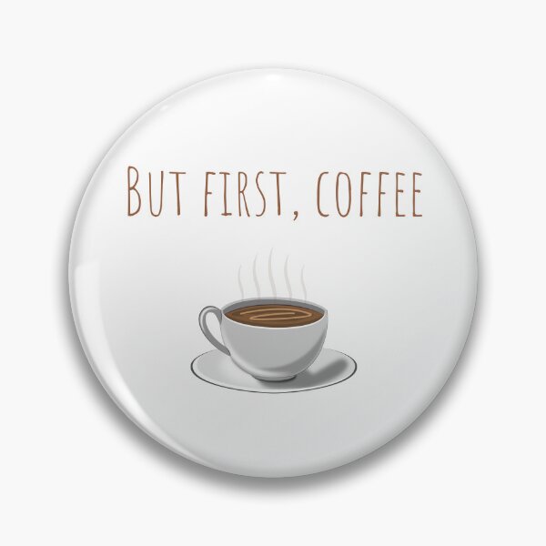 Item preview, But First, Coffee - Coffee Cup Illustration designed and sold by Creastore.