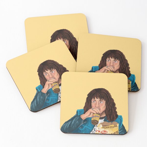 Item preview, Eddie Munson Drinking Chocolate Milk designed and sold by Brittanywayart.