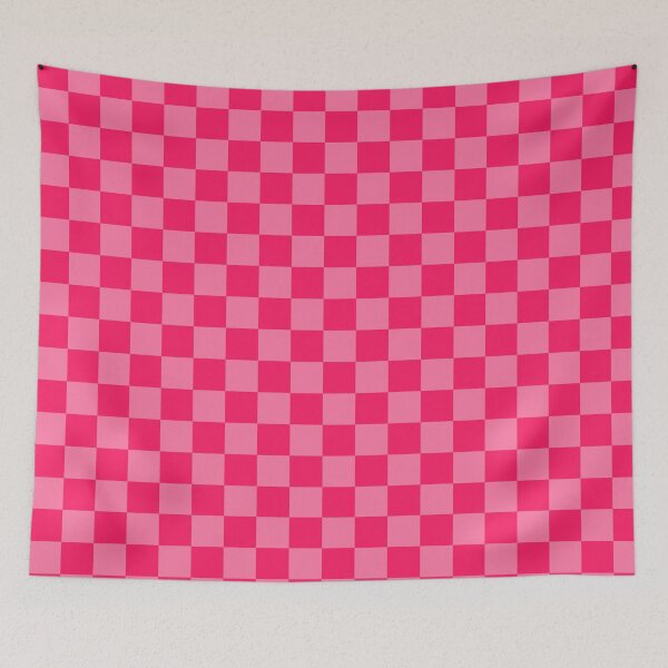 Item preview, Pink And Hot Pink Checker Pattern  designed and sold by PatternTitan.