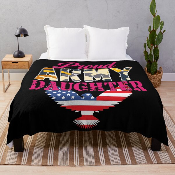 Item preview, Proud Army Daughter Patriotic Eagle Usa Flag designed and sold by Smix Pixels.