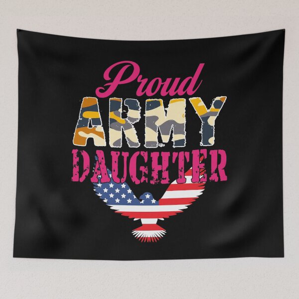Item preview, Proud Army Daughter Patriotic Eagle Usa Flag  designed and sold by Smix Pixels.