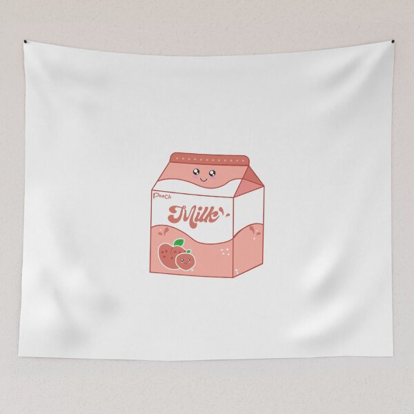 Item preview, Cute Kawaii Fruity Peach Milk designed and sold by inkflair2.