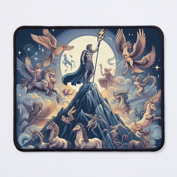 Item preview, Gods in the Surreal Realm: A Journey into the Unknown designed and sold by FotoworldEdel.