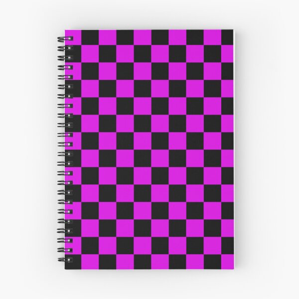 Item preview, Purple Black Checker Pattern  designed and sold by PatternTitan.
