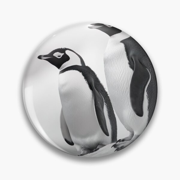 Item preview, Penguins - Black and White designed and sold by KootenayDesigns.
