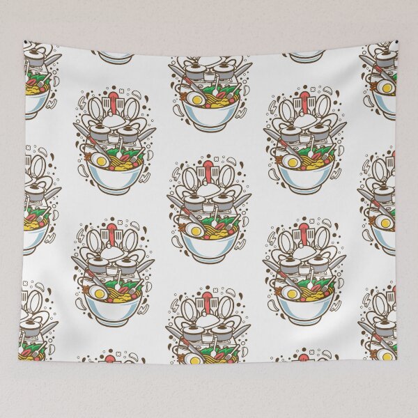 Item preview, cooking ramen designed and sold by ManikRaja.