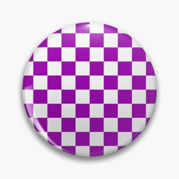 Item preview, Purple White Checker Pattern  designed and sold by PatternTitan.