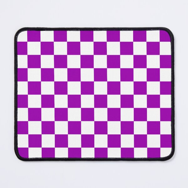 Item preview, Purple White Checker Pattern  designed and sold by PatternTitan.
