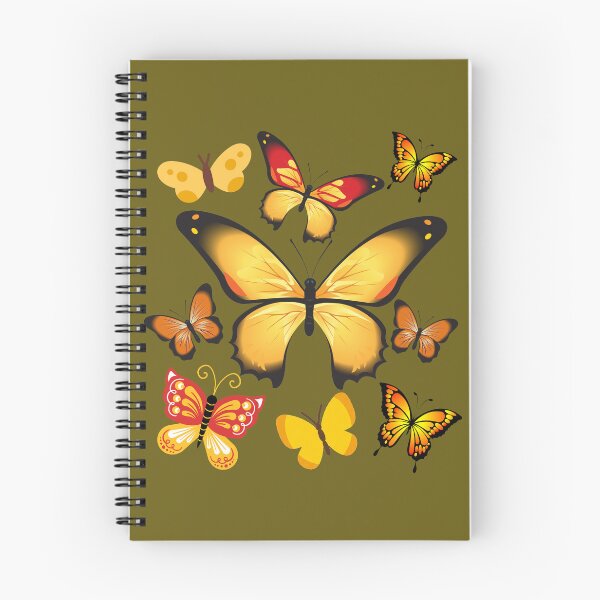 Item preview, yellow butterflies designed and sold by GEWINN.
