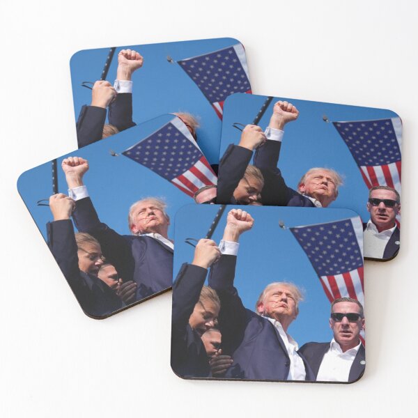 Item preview, Trump With Blood In Face (Shooting In Pennsylvania) designed and sold by Ghostach.