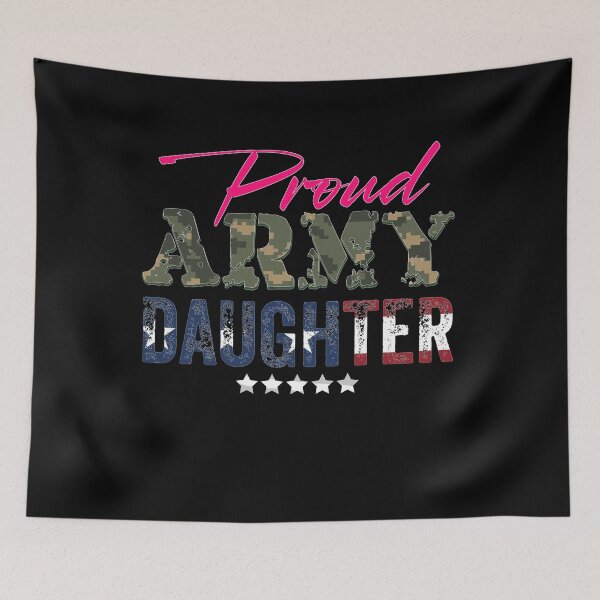 Item preview, Proud Army Daughter Patriotic Usa Flag Camo Distressed  designed and sold by Smix Pixels.