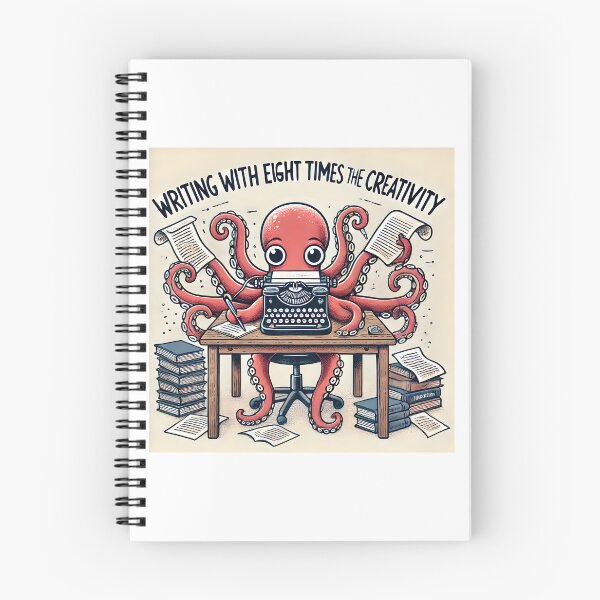 Item preview, Funny dad joke Squid design for Writers Copywriters designed and sold by NoCompetition.