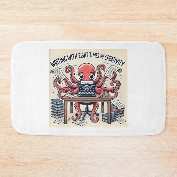 Item preview, Funny dad joke Squid design for Writers Copywriters designed and sold by NoCompetition.