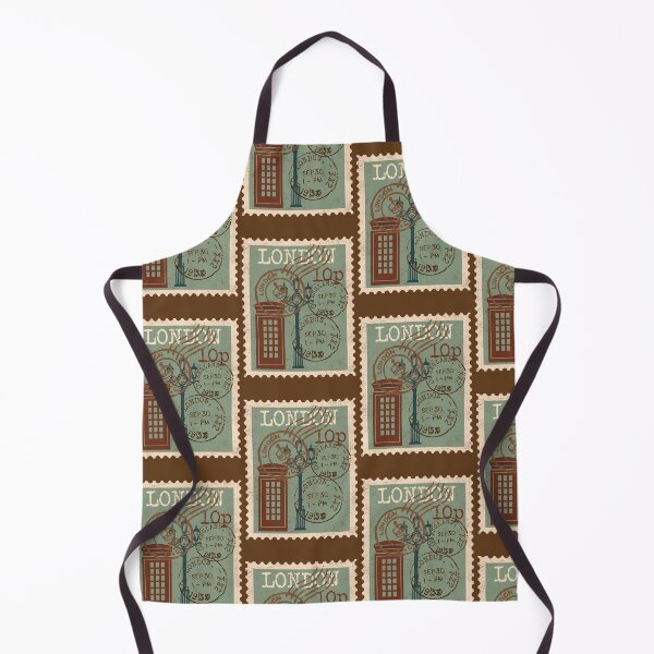 Item preview, London Postage Stamp Distressed designed and sold by Primroaddesigns.