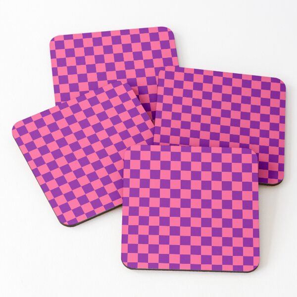 Item preview, Purple Pink Checker Pattern  designed and sold by PatternTitan.